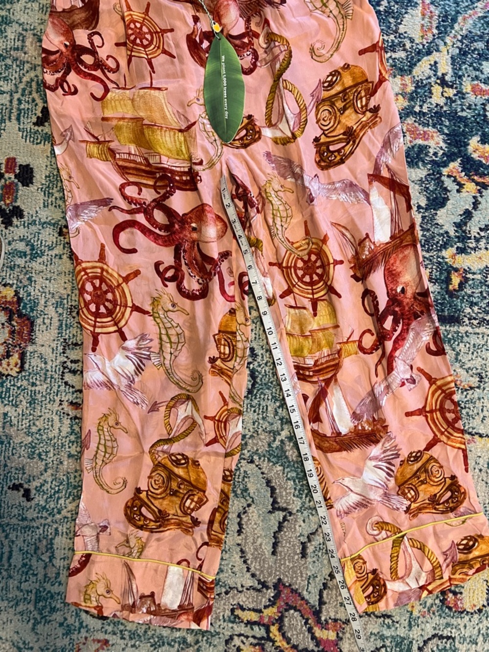 Farm Rio Nautical Wonder pants - Picture 8 of 8